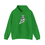 Harlequin Great Dane 'Leonid' Unisex Hoodie