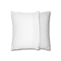 Spun Polyester Square Pillowcase