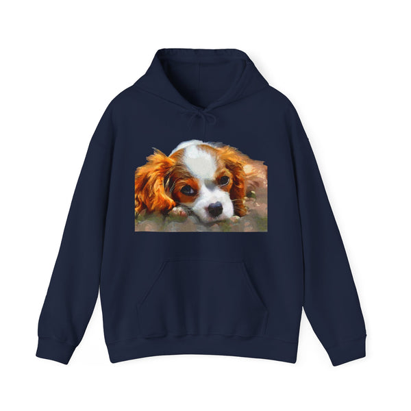 Cavalier King Charles Spaniel Puppy Unisex 50/50 Hoodie