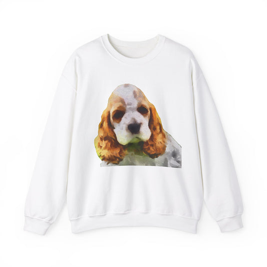 Cocker Spaniel 'Hogan' Unisex Crewneck Sweatshirt