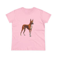 Azawakh 'Tuareg Sloughi' Women's Midweight Cotton Tee
