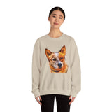 Red Heeler - Australian Cattle Dog - Unisex 50/50 Crewneck Sweatshirt