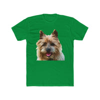 Cairn Terrier Premium Fitted Cotton Crew Tee