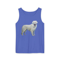 Slovensky Cuvac Unisex Relaxed Fit Garment-Dyed Tank Top