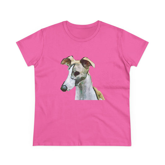 Whippet 'Simba #1' Women's Midweight Cotton Tee