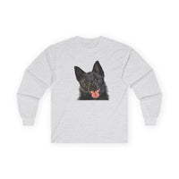 Schipperke Unisex Cotton Long Sleeve Tee
