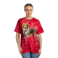 Nederlandse Kooikerhondje  - Tie-Dye Tee, Crystal