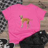 Sloughi - Arabian Greyhound - Women's Midweight Cotton Tee