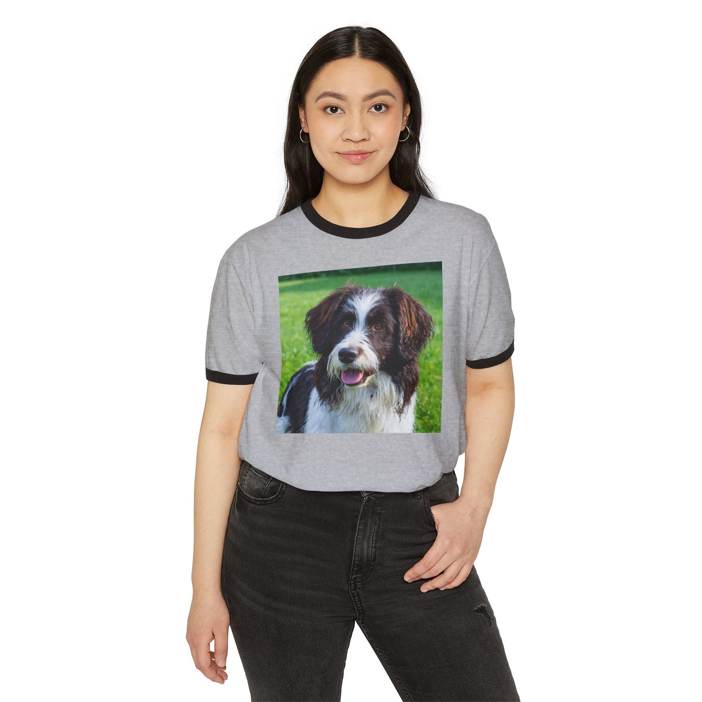 Drentsche Patrijshond Classic Cotton Ringer T-Shirt