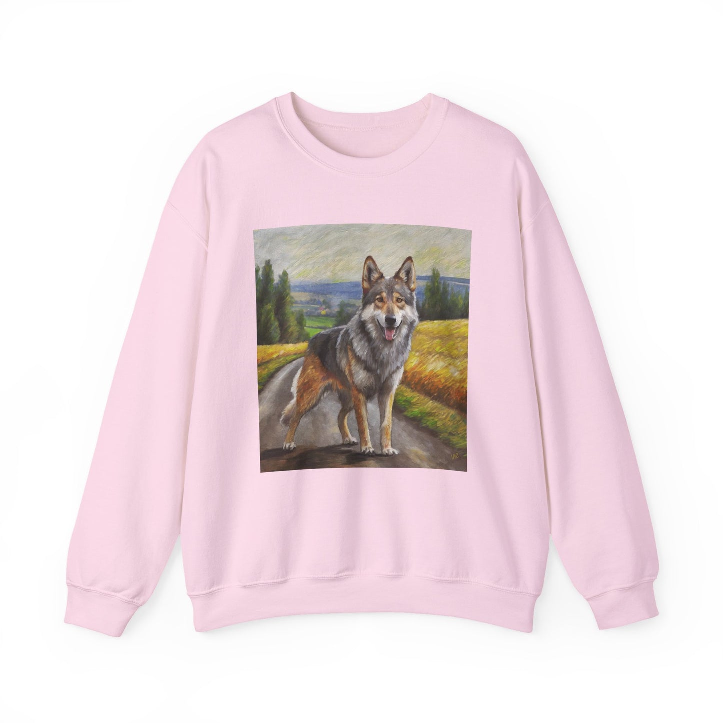 Czechoslovakian Vlcak -Unisex 50/50 Crewneck Sweatshirt