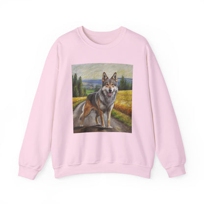 Czechoslovakian Vlcak -Unisex 50/50 Crewneck Sweatshirt