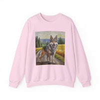 Czechoslovakian Vlcak -Unisex 50/50 Crewneck Sweatshirt