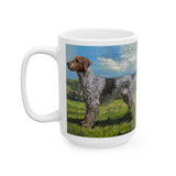 Wirehaired Pointing Griffon Ceramic Mug , 2 sizes