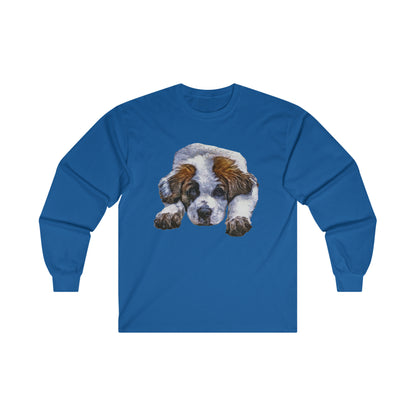 St. Bernard 'Son'Tuc' Unisex Cotton Long Sleeve Tee