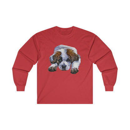 St. Bernard 'Son'Tuc' Unisex Cotton Long Sleeve Tee