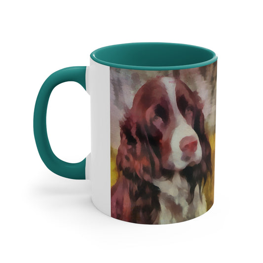 English Springer Spaniel Accent Coffee Mug, 11oz