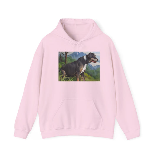Mountain Cur Unisex 50/50 Hooded Sweatshirt