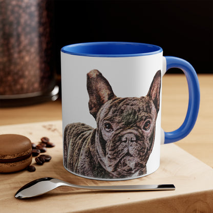 French Bulldog Accent Coffee Mug, 11oz