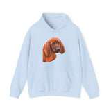 Redbone Coonhound Unisex 50/50 Hoodie