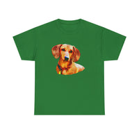 Dachshund 'Daisy' Unisex Heavy Cotton Tee