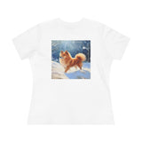 Finnish Spitz - Women's Relaxed Fit Cotton Tee