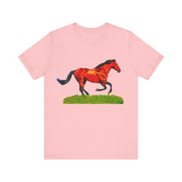 Horse 'Old Red' Unisex Jersey Short Sleeve Tee