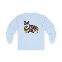 Finnish Lapphund Unisex Cotton Long Sleeve Tee