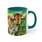 Jersey Calf Accent Coffee Mug, 11oz