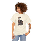 Cats 'Teris of Tinos' Unisex Heavy Cotton Tee