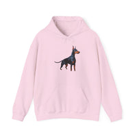 Doberman Pinscher #1 - Unisex 50/50 Hooded Sweatshirt