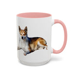 Norwegian Lundehund Accent Coffee Mug - 2 Sizes