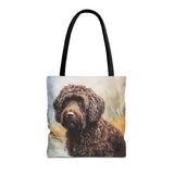 Barbet Polyester Tote Bag (AOP)