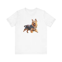 Australian Terrier Unisex Jersey Short Sleeve Tee