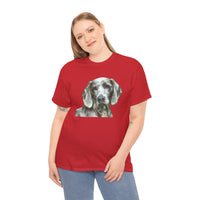 Weimaraner 'Greyson' Unisex Heavy Cotton Tee
