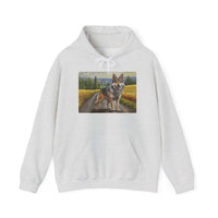 Czechoslovakian Vlcak Unisex 50/50 Hooded Sweatshirt