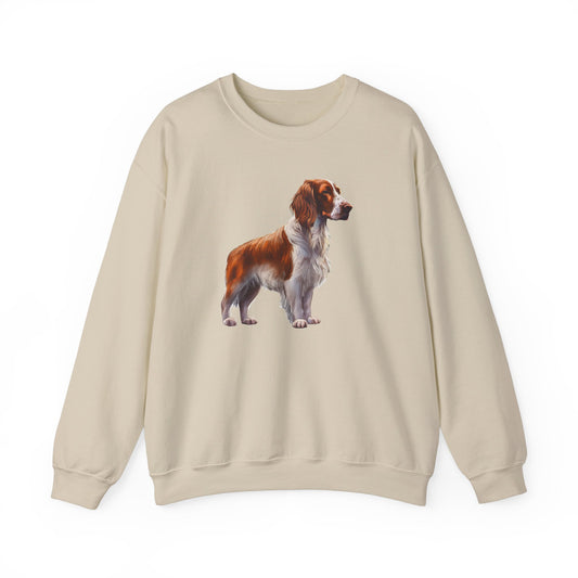 Irish Red & White Setter Crewneck Sweatshirt
