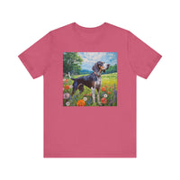 Bluetick Coonhound Unisex Jersey Short Sleeve Tee