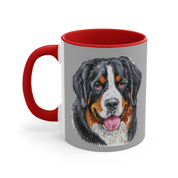 Bernese Mountain Dog #2 Accent Coffee Mug, 11oz