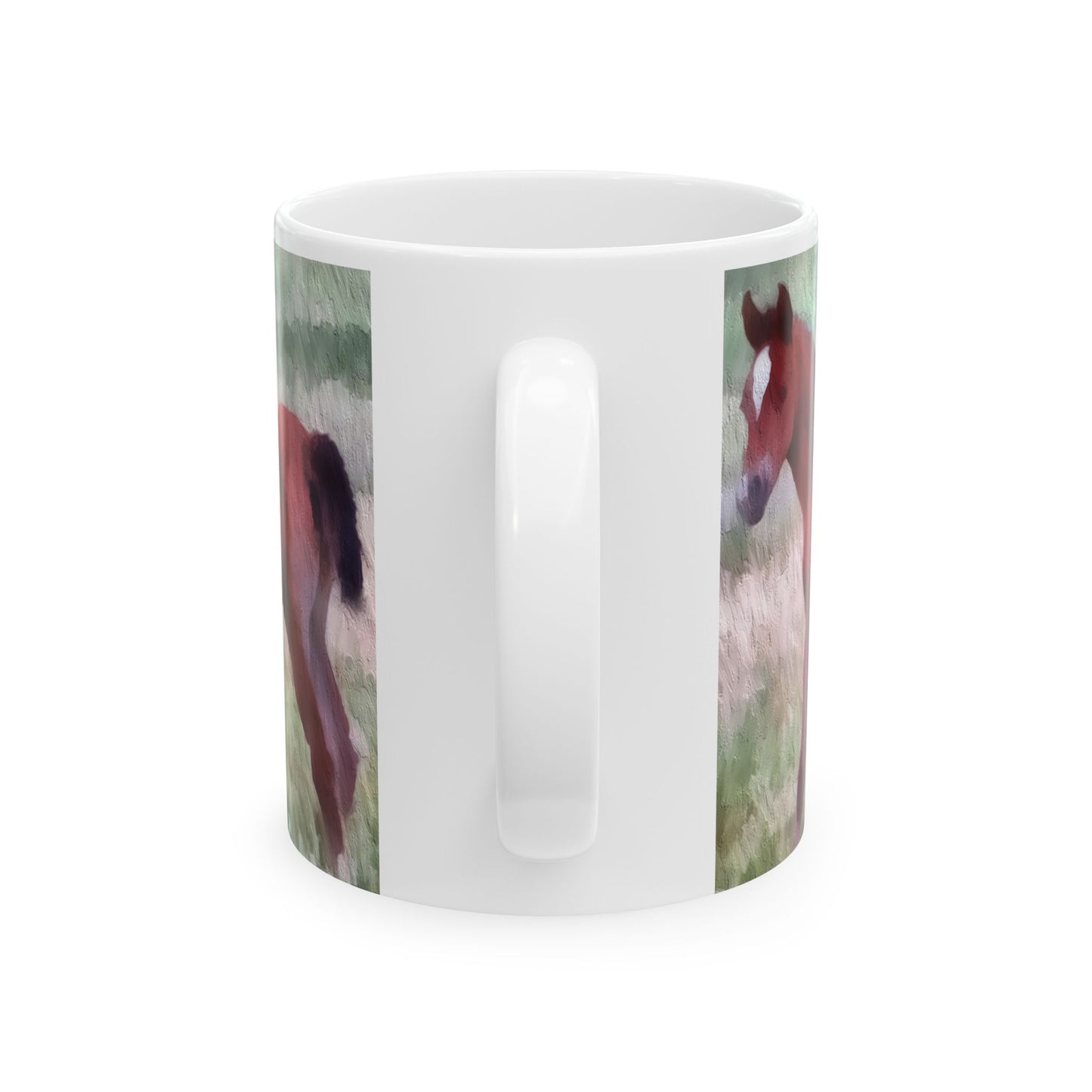 Horse 'Contata' Ceramic Mug 11oz
