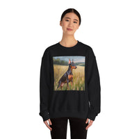 German Pinscher 50/50 Crewneck Sweatshirt