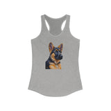 German Shepherd Puppy Women's Classic Racerback Tank