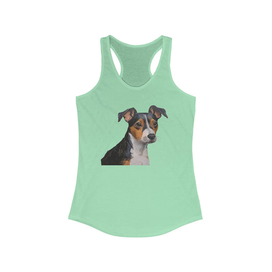 Teddy Roosevelt Terrier - Women's Classic Racerback Tank