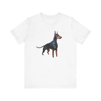 Doberman Pinscher Unisex Jersey Short Sleeve Tee