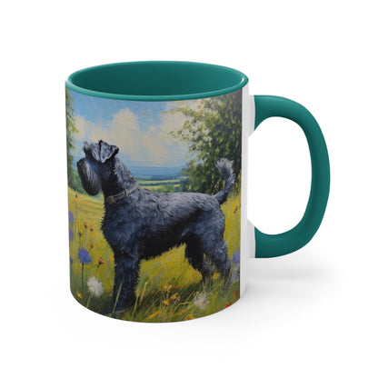Kerry Blue Terrier 11oz Ceramic Accent Mug