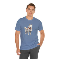 Yakutian Laika - Unisex Jersey Short Sleeve Tee