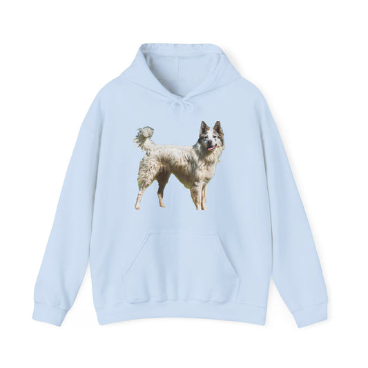 Pyrenean Shepherd Unisex 50/50 Hooded Sweatshirt