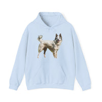 Pyrenean Shepherd Unisex 50/50 Hooded Sweatshirt
