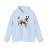 Pyrenean Shepherd Unisex 50/50 Hooded Sweatshirt