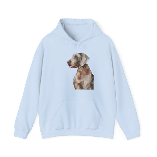 Weimaraner 'Rocky' Unisex 50/50 Hoodie