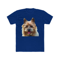 Cairn Terrier Premium Fitted Cotton Crew Tee